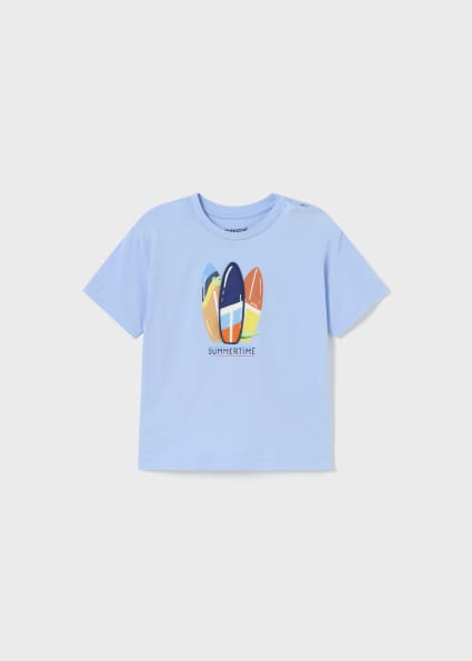 Playera MC 16Celeste/17Rojo F.1020 MAYORAL