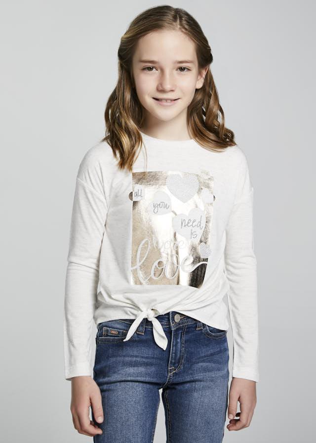 Blusa Manga Larga Lino F.7087 MAYORAL