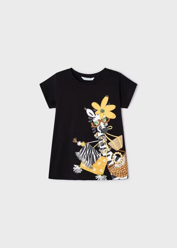 Blusa MC 52Negro F.3090 MAYORAL - Image 3