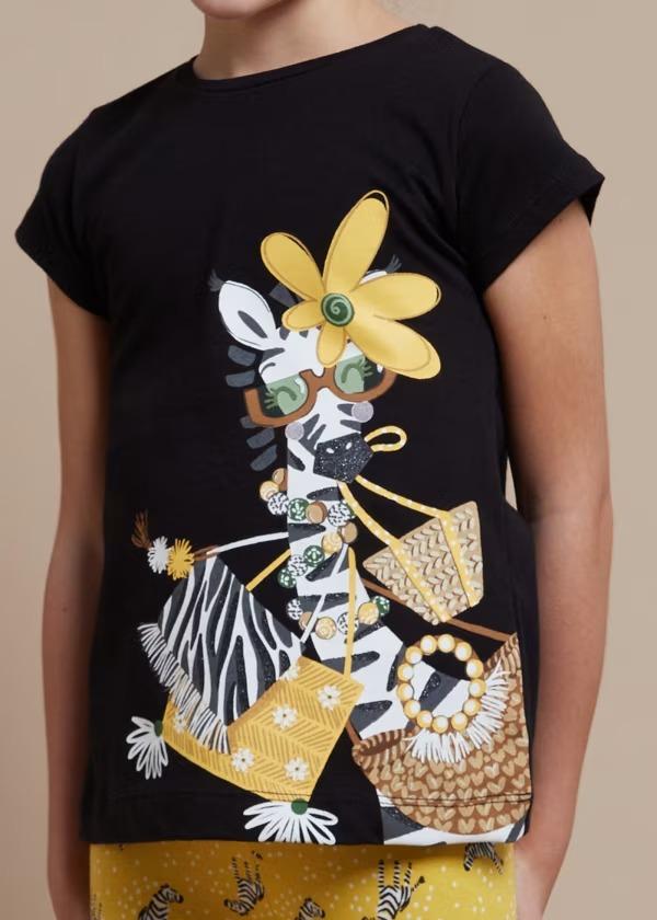 Blusa MC 52Negro F.3090 MAYORAL - Image 2