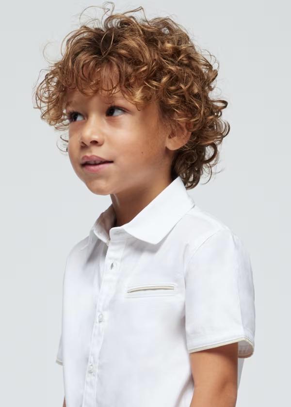 Camisa MC 32Blanco F.3112 MAYORAL