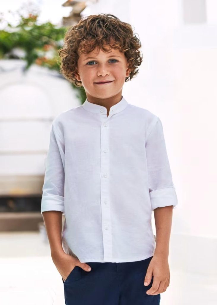 Camisa ML 14Blanco F.3120 MAYORAL