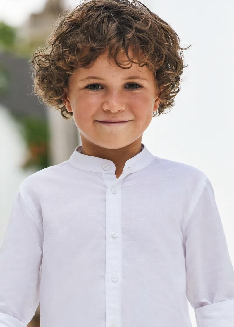 Camisa ML 14Blanco F.3120 MAYORAL - Image 2