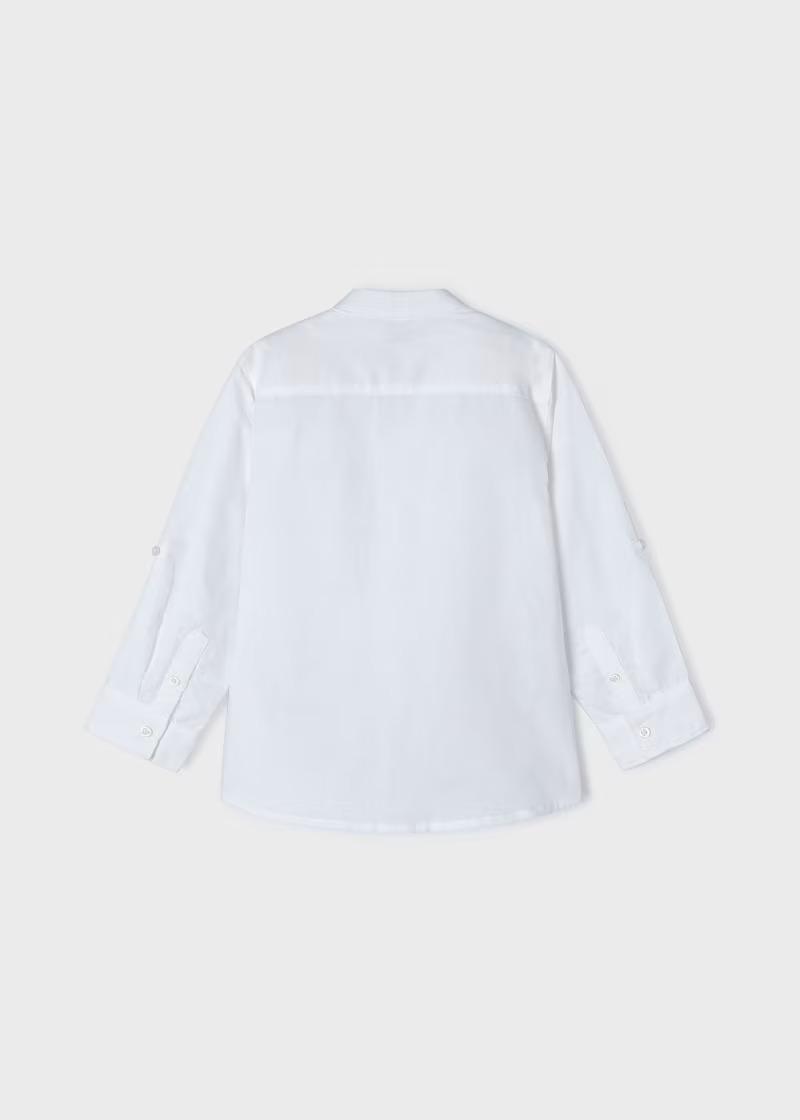 Camisa ML 14Blanco F.3120 MAYORAL - Image 4