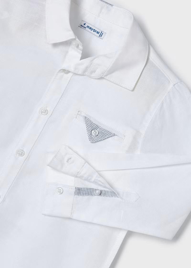 Camisa ML 66Mar/67Blanco F.3122 MAYORAL - Image 5