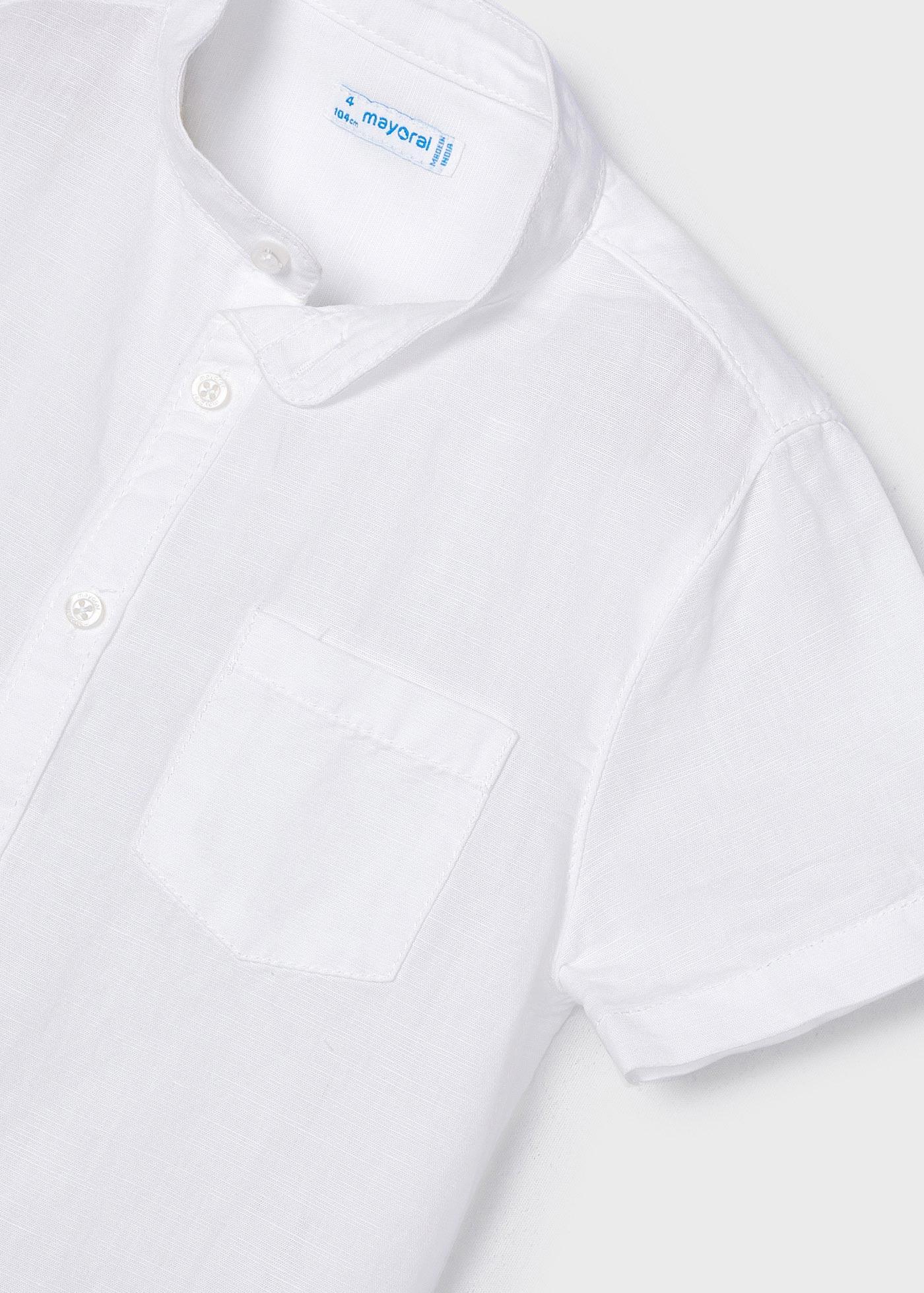 Camisa MC 60Piña/61Blanco/62Celeste F.3161 MAYORAL - Image 3