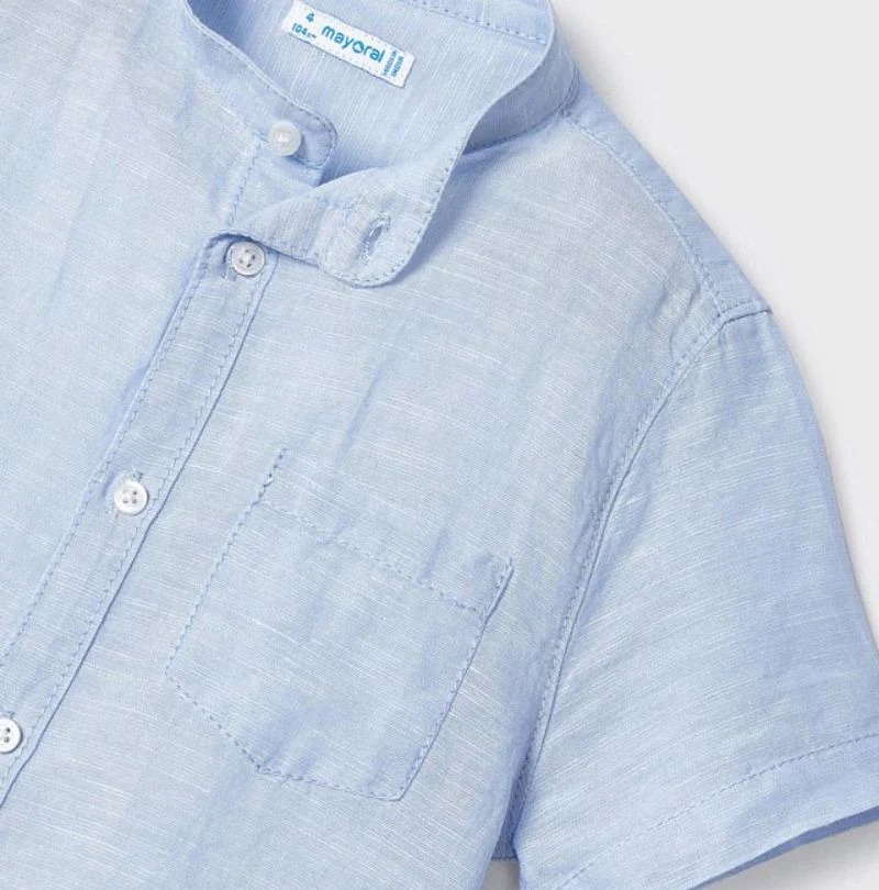 Camisa MC 60Piña/61Blanco/62Celeste F.3161 MAYORAL - Image 9