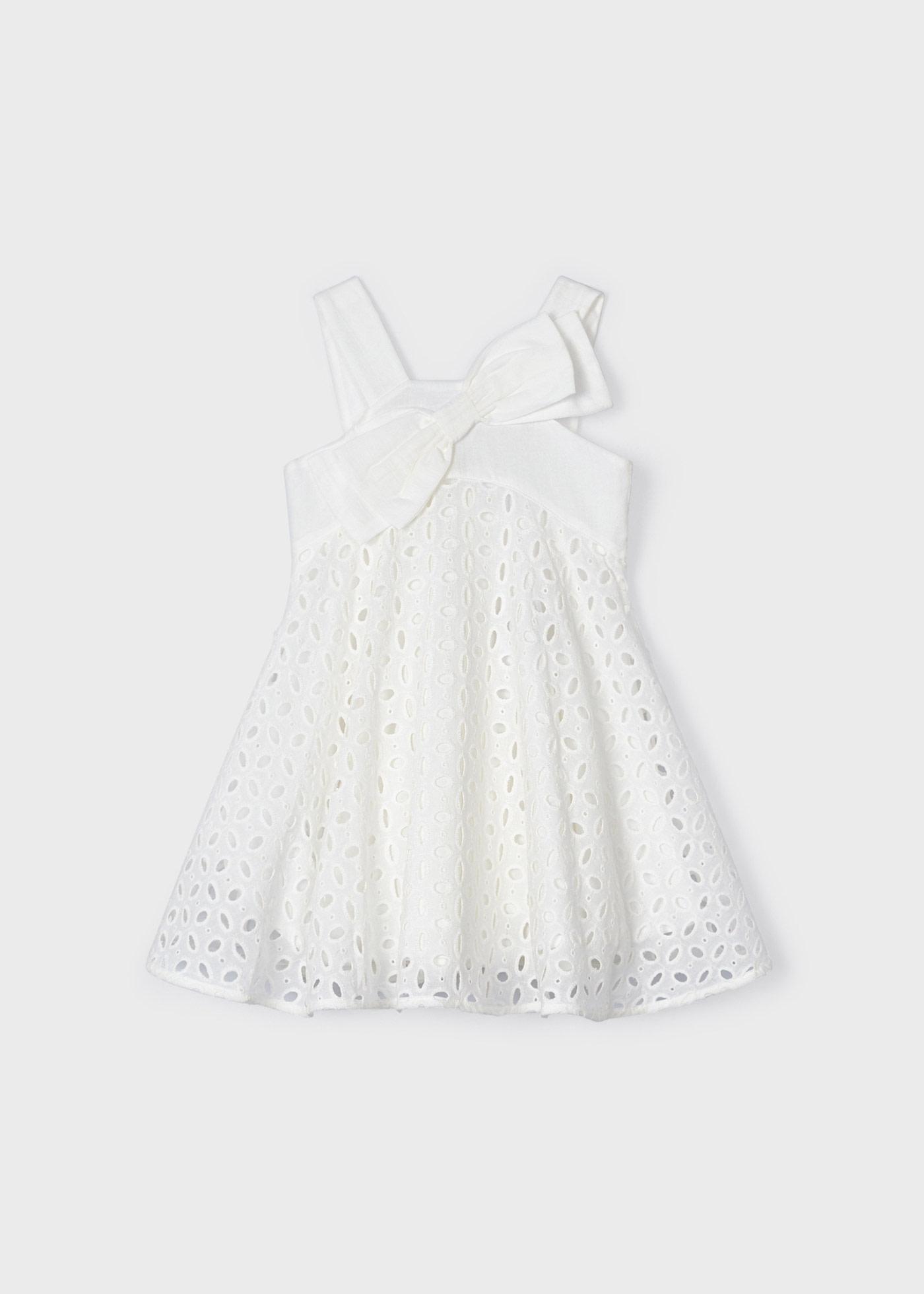 Vestido 43Blanco F.3916 MAYORAL - Image 2