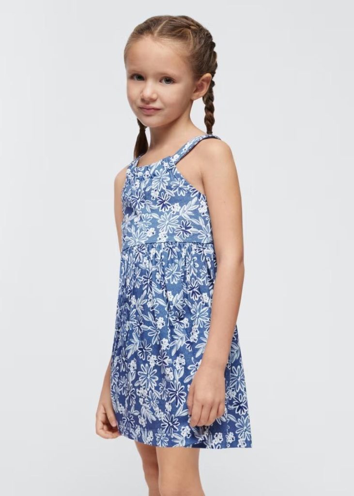 Vestido Casual 10Flamingo/11Tinta F.3945 MAYORAL