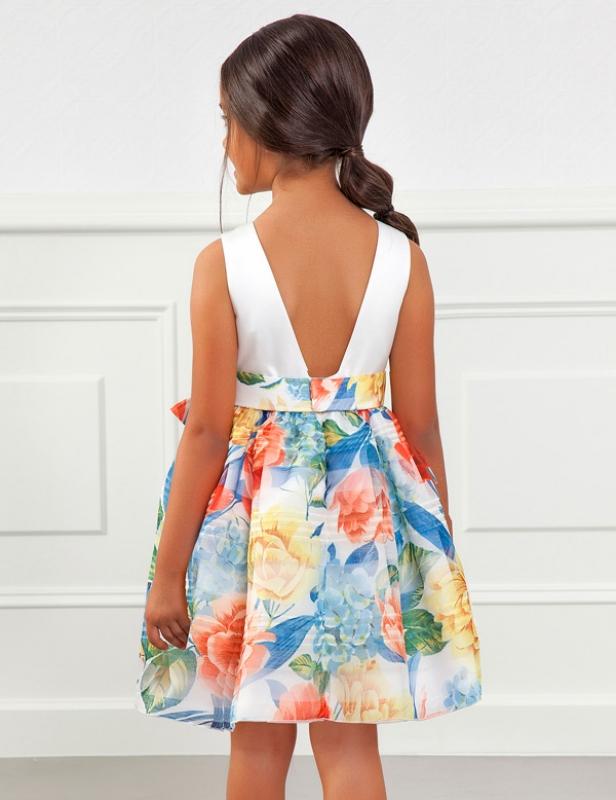 Vestido 1 Blanco F.5038 Abel y Lula - Image 2