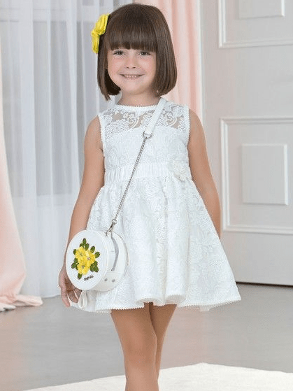 Vestido 1 Blanco F.5042 Abel y Lula