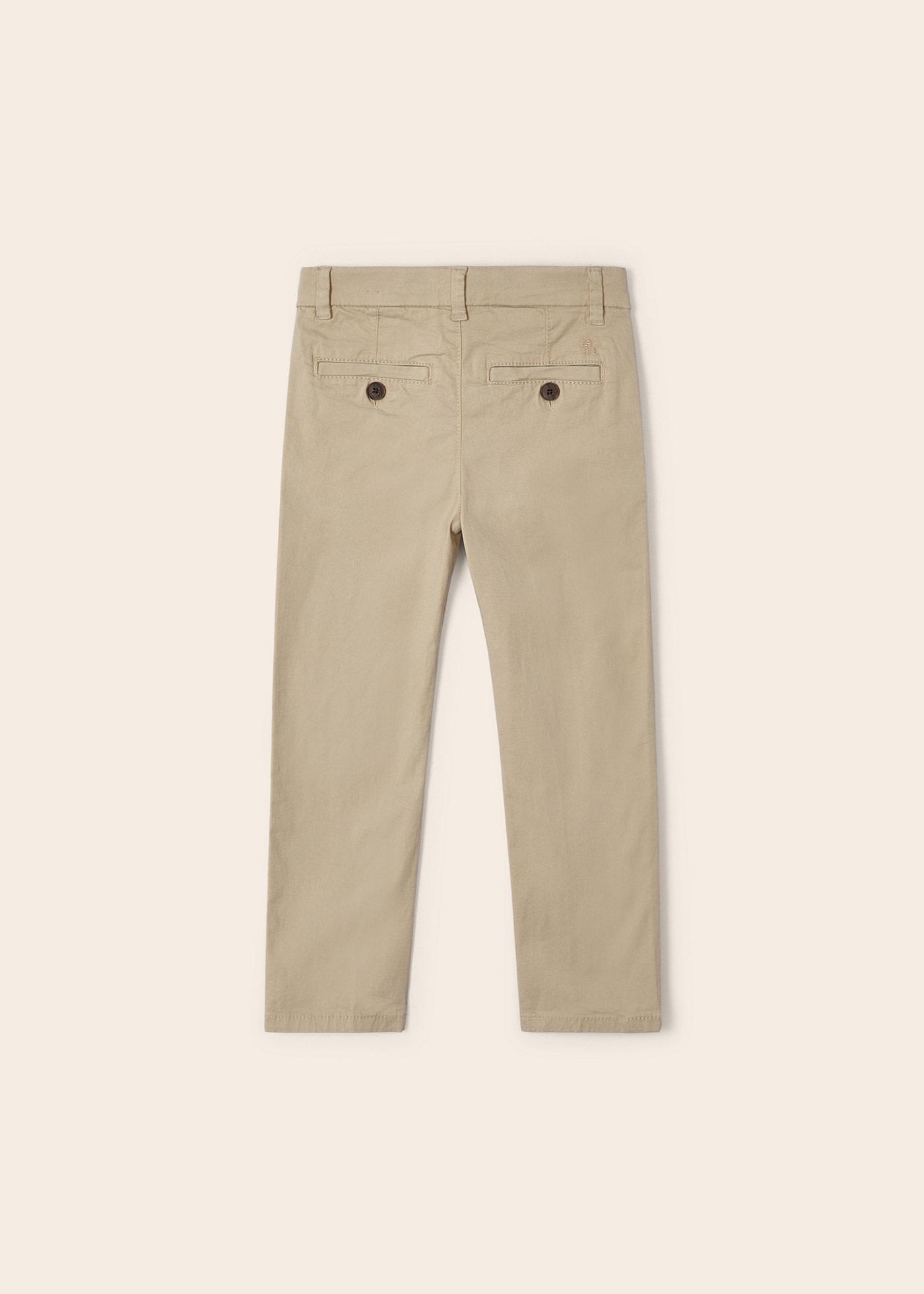 Pantalón Tipo Gabardina Arena/Crudo F.512 MAYORAL - Image 5