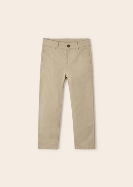 Pantalón Tipo Gabardina Arena/Crudo F.512 MAYORAL