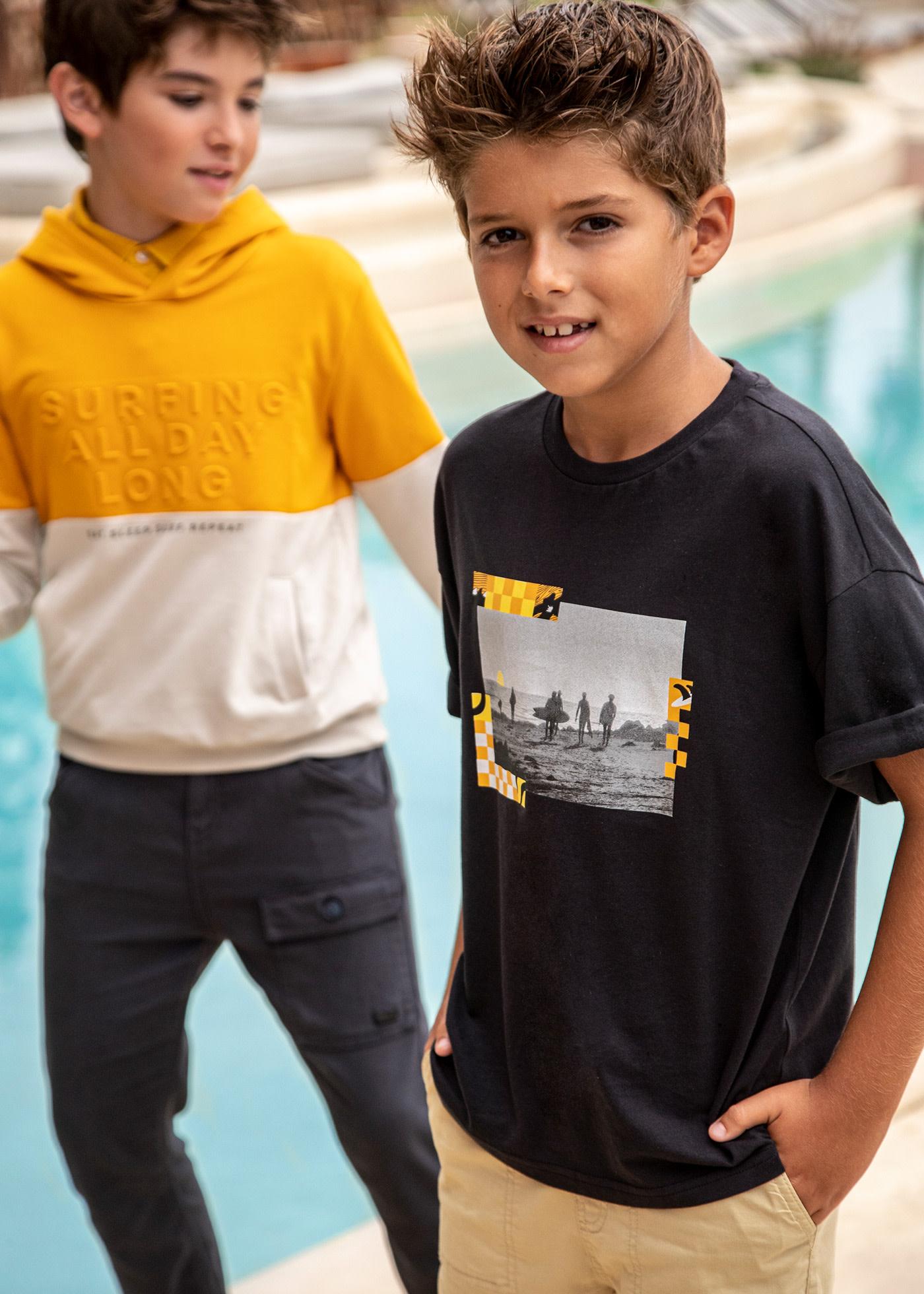 Playera MC Negro F.6083 MAYORAL