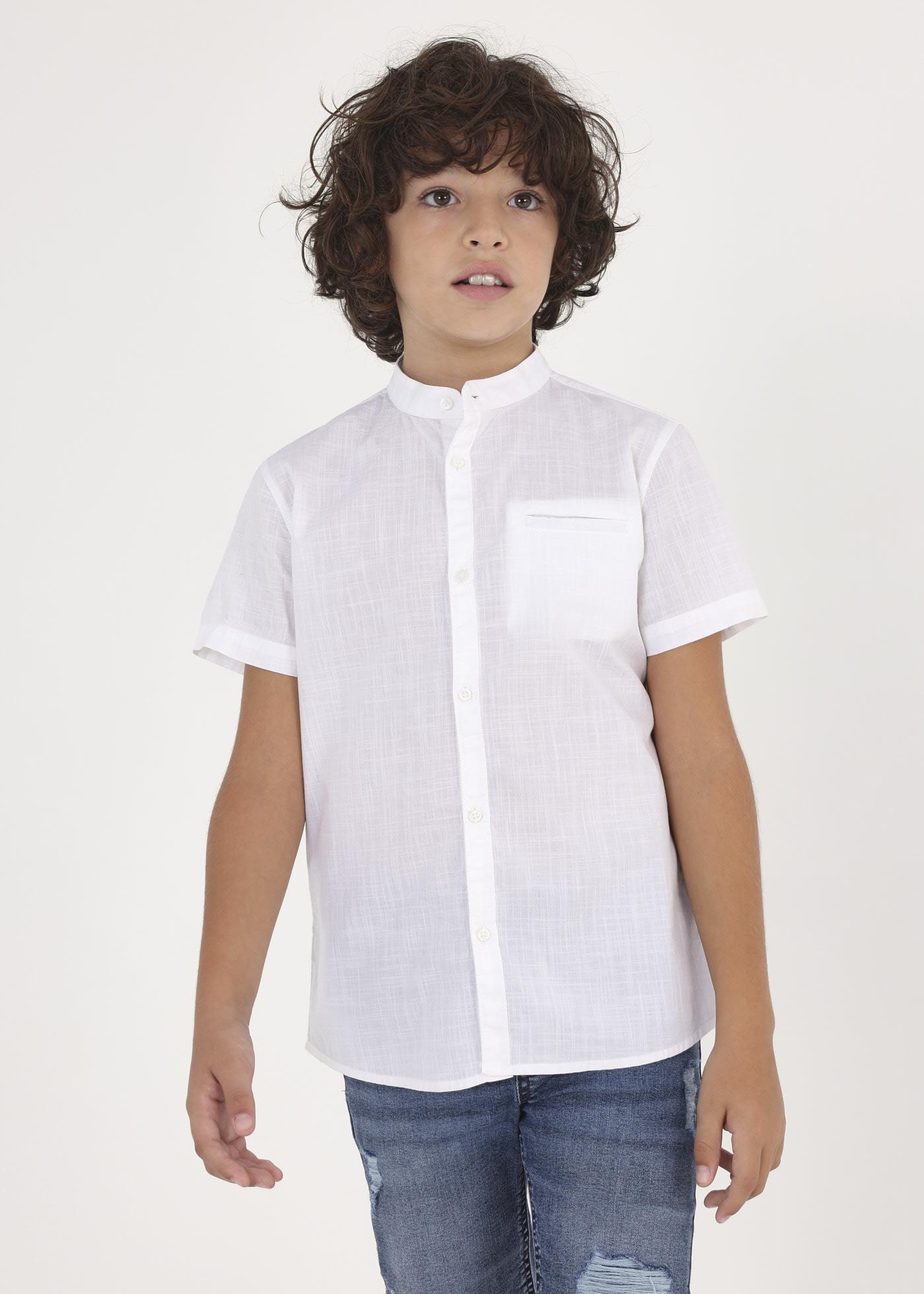 Camisa MC Marino/Blanco/Celeste F.6113 MAYORAL - Image 9