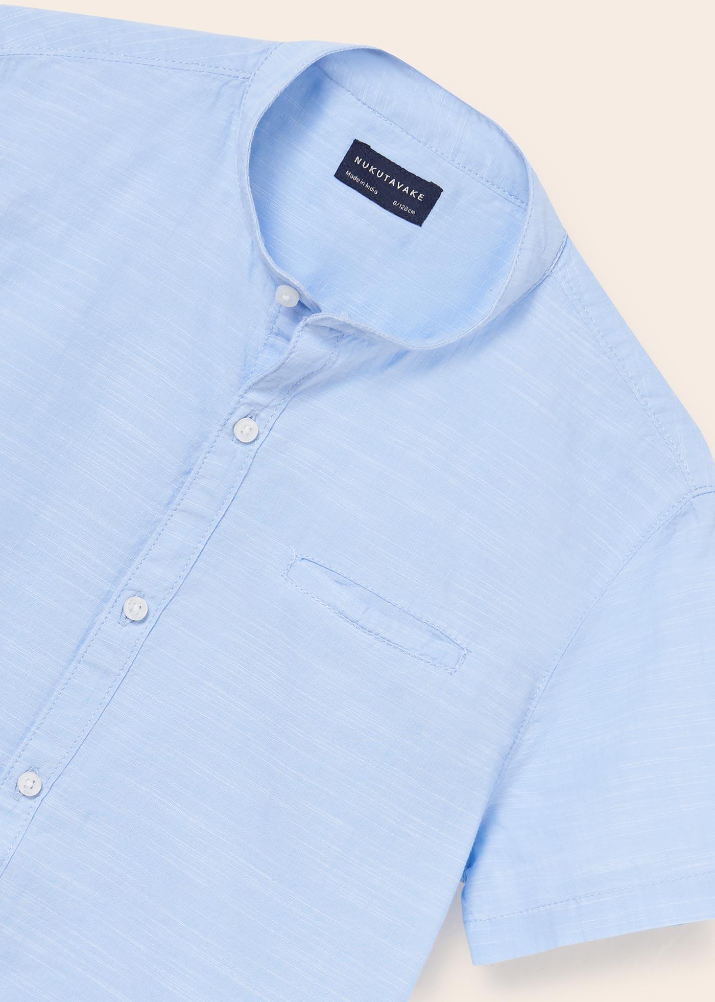 Camisa MC Marino/Blanco/Celeste F.6113 MAYORAL - Image 3