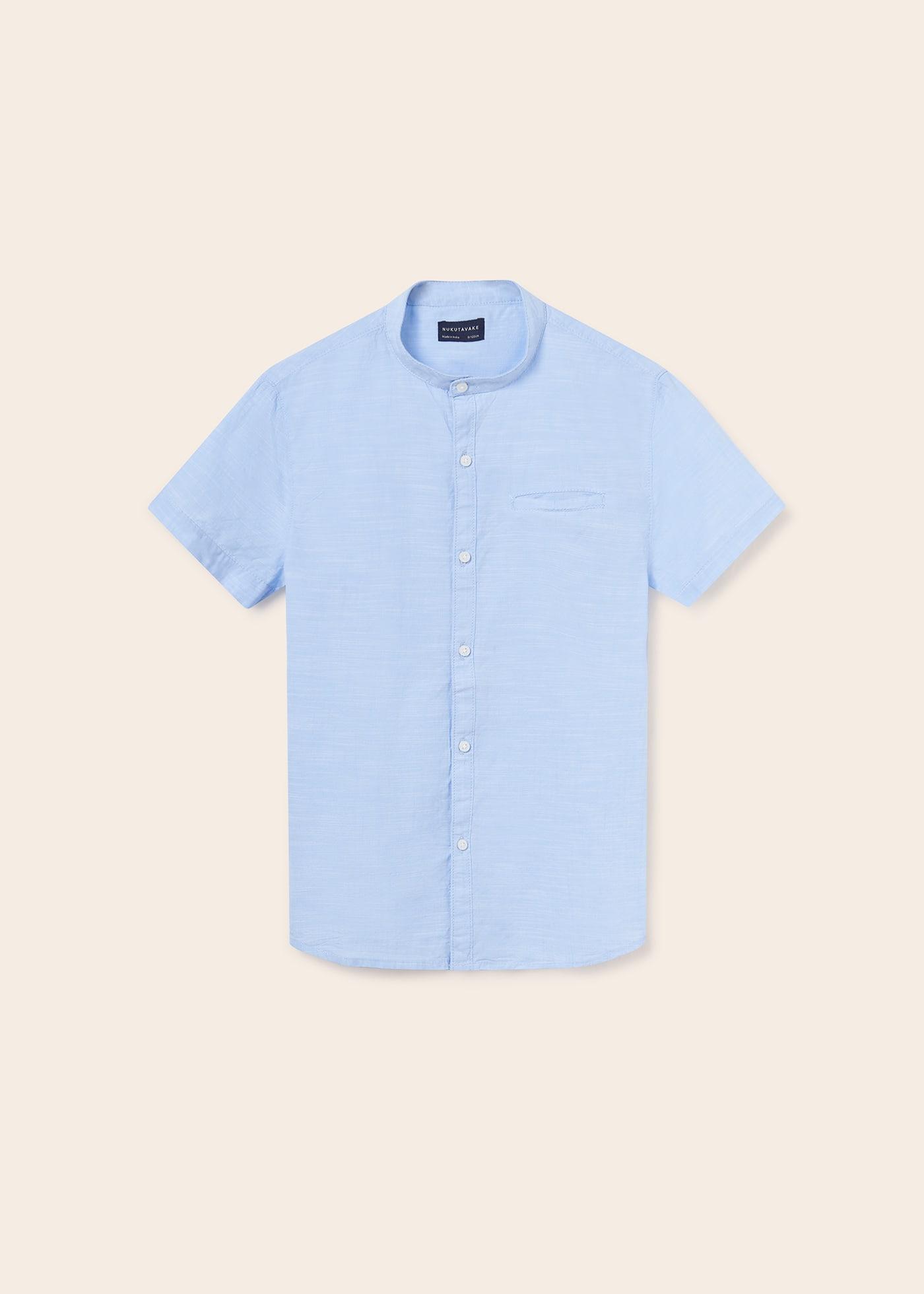 Camisa MC Marino/Blanco/Celeste F.6113 MAYORAL - Image 2