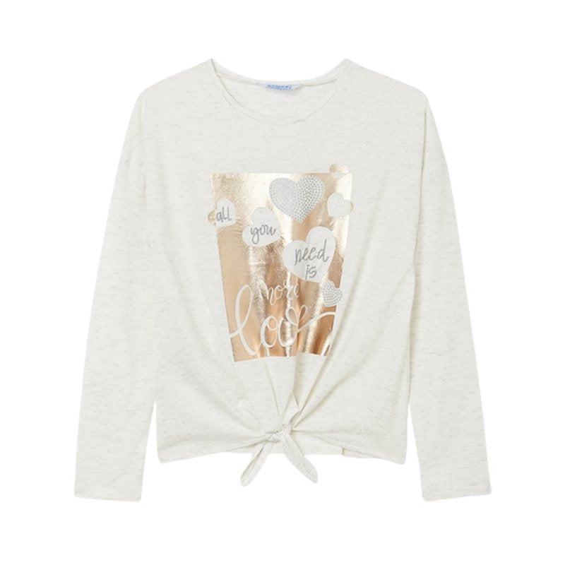 Blusa Manga Larga Lino F.7087 MAYORAL - Image 4