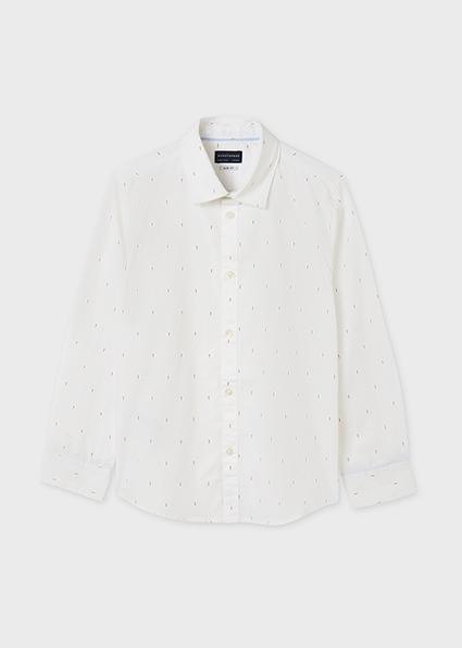 Camisa Manga Larga 55 Blanca F7152
