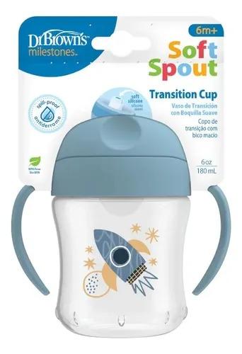 Vaso entrenador 6oz. boquilla suave Rosa/Azul F.TC61003/TC61004 - Image 5