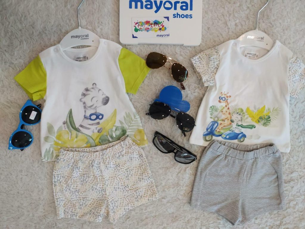 Conjunto 2pzs playera-short Pistacho F.1670 MAYORAL