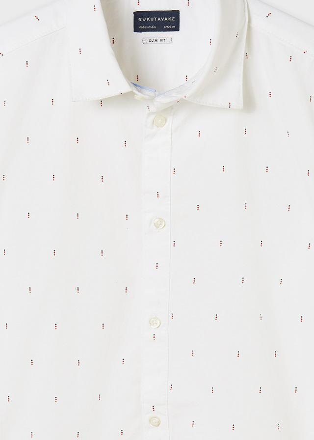 Camisa Manga Larga 55 Blanca F7152 - Image 2