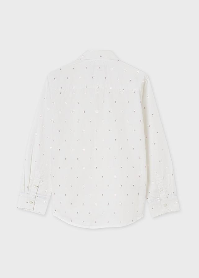 Camisa Manga Larga 55 Blanca F7152 - Image 3