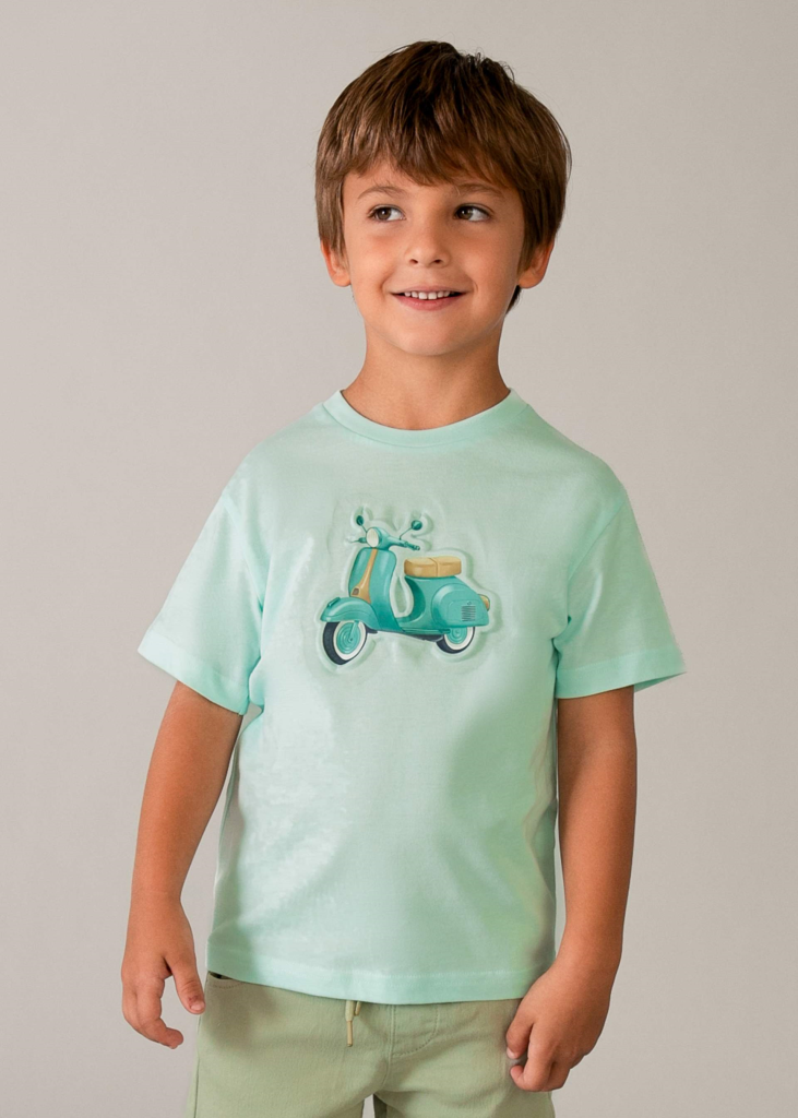 Playera MC 25 Menta F. 3059 MAYORAL
